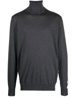 Golden Goose High-Neck Long-Sleeved Sweater - Gray