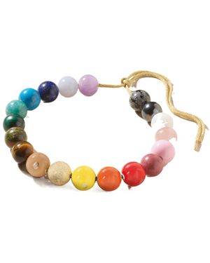 Carolina Bucci Colourful Bead Necklace - White