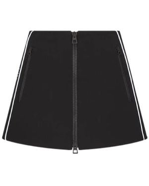 Dior Alps Zipped Miniskirt - Black