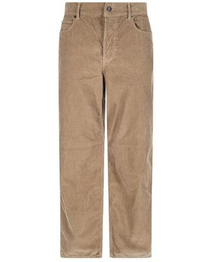 The Row Rossen Corduroy Chino Trousers - Natural