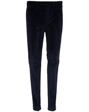 PT01 Pt Torino Tapered-Leg Corduroy Pants - Blue