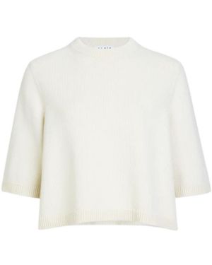 Alaïa Logo Knitwear - White