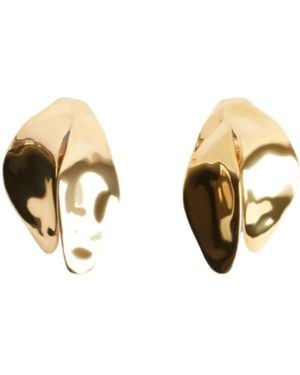 Balenciaga Bloom Xs Earrings - Metallic