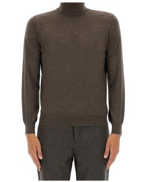 Brunello Cucinelli Turtleneck Sweater - Gray