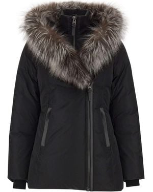Mackage Adali Xz Hooded Down Jacket - Black