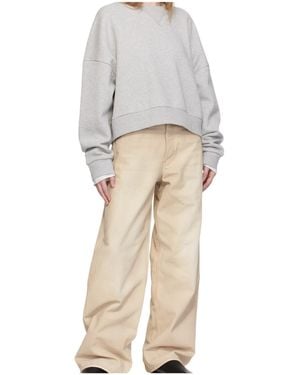 Entire studios Box Crew Sweatshirt - Natural