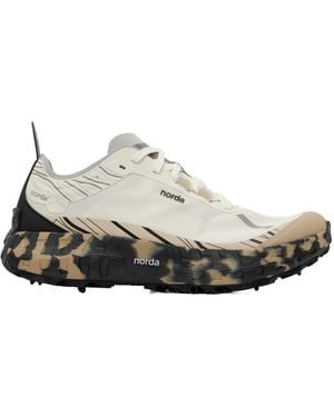 Norda 001A Low-Top Lace-Up Sneakers - White