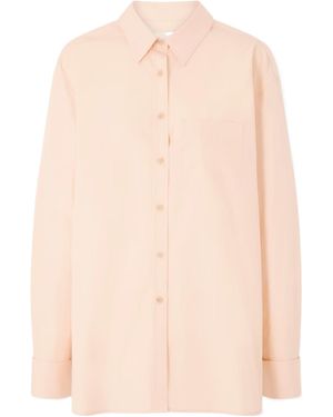 KHAITE Cotton Shirt - Pink