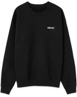 Versace Hills Crewneck Sweatshirt - Black