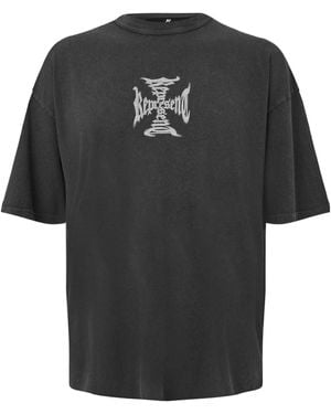 Represent Crewneck Shortsleeve Top - Black