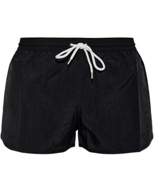 Balmain Drawstring Swim Trunks - Black