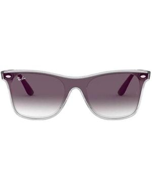 Ray-Ban Logo Sunglasses - Purple