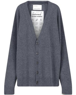 Extreme Cashmere Simo V-Neck Cardigan - Blue