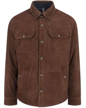 Polo Ralph Lauren Reversible Shirt Jacket - Brown