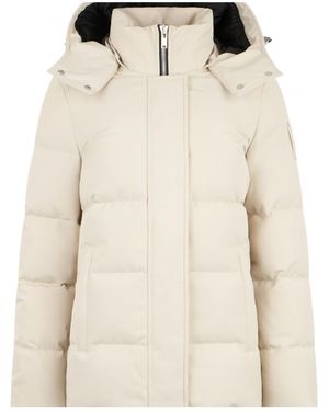 Moose Knuckles Cloud 3Q Sh Hooded Puffer Coat - Natural