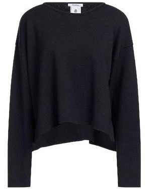 Max Mara Minimal Wool Knit Sweater - Black