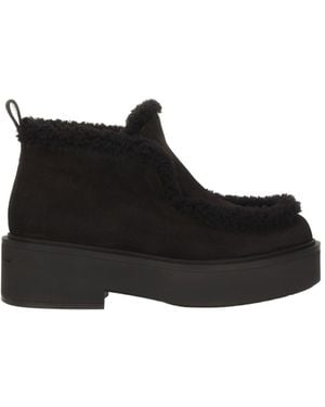 Gianvito Rossi Platform Ankle Boots - Black