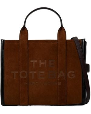 Marc Jacobs Medium Leather Tote Bag - Brown