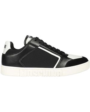 Moschino Tie Low-Top Trainers - Black
