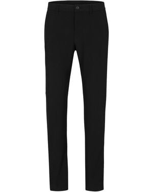 BOSS Slimfit Tapered Chino Pants - Black