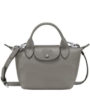 Longchamp Le Pliage Xtra Xs Handbag - Grey