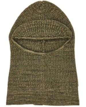 Isabel Marant Knitted Balaclava - Green