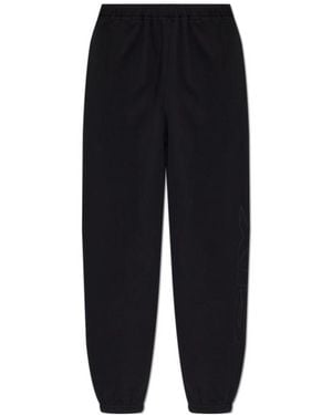 MM6 by Maison Margiela Straight Leg Joggers - Black