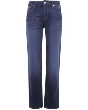 7 For All Mankind Calie Straight-Leg Jeans - Blue