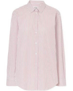Rohe Boss Striped Shirt - Pink