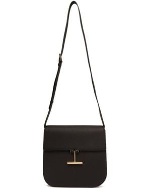 Tom Ford Flap Shoulder Bag - Black