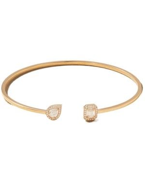 Messika 18-Karat Rose Diamond Cuff - Multicolour