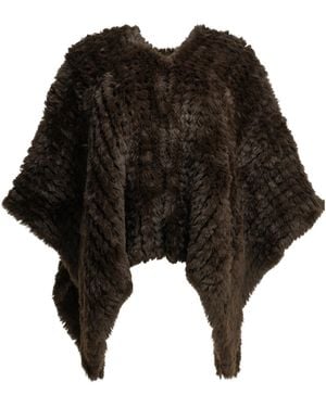 Pinko Asymmetrical Cape - Black
