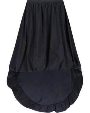 Paloma Wool Asymmetric Puffed Skirt - Blue