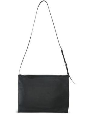 The Row Flap Shoulder Bag - White