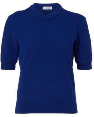 Jil Sander Virgin Wool Jumper - Blue