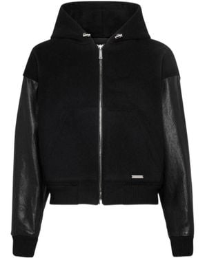 DSquared² Hooded '80S Bomber Jacket - Black
