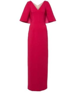 Emilia Wickstead Dareen Gown - Red