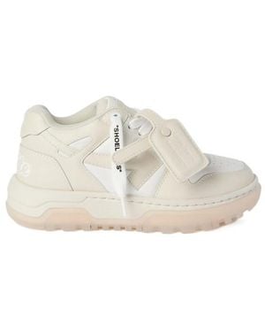 Off-White c/o Virgil Abloh Out Of Office Chunky Varsity Sneakers - White