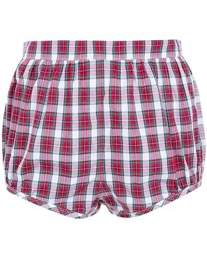 N°21 Checked Shorts - Red