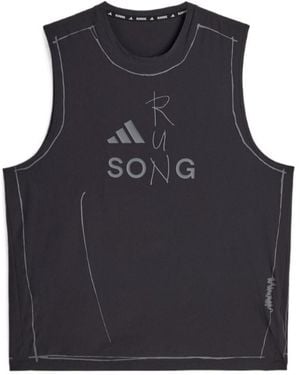 Adidas x Song For the Mute Adi365 Sftm Running Tank - Black