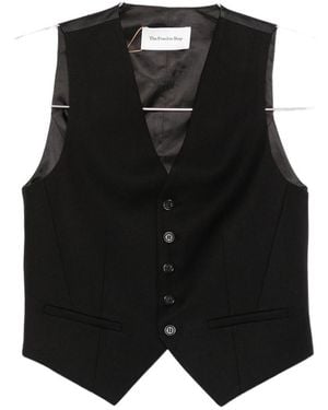 Frankie Shop Gelso Waistcoat - Black