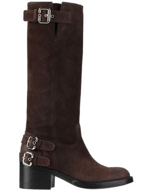 Chloé Suede Boots - Brown