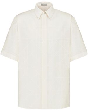 Dior Homme Icons Short-Sleeved Shirt - White