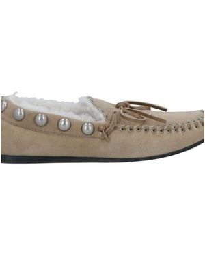 Isabel Marant Suede Loafers - Gray