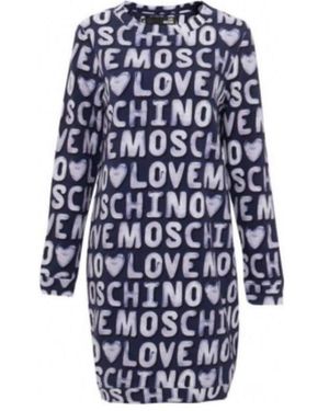 Moschino Printed Dress - Blue