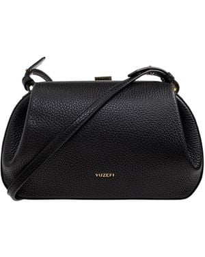 Yuzefi Logo Shoulder Bag - Black