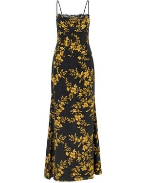 Rebecca Vallance Floral-Print Silk-Crepe De Chine Gown - Multicolour