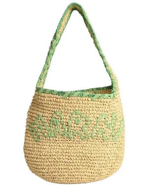 Marni Logo Detailed Small Hobo Bag - Metallic