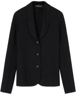 Loro Piana Long-Sleeved Jacket - Black