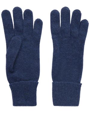 Johnstons of Elgin Comfortable Warm Gloves - Blue